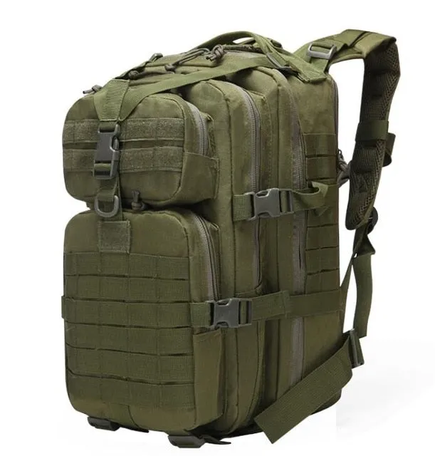 Military Tactical Backpack Large Army 3 Day Assault Pack Waterproof Molle Bug Out Bag Rucksacks Outdoor Hiking Camping Hunting