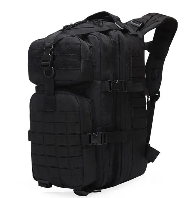 Military Tactical Backpack Large Army 3 Day Assault Pack Waterproof Molle Bug Out Bag Rucksacks Outdoor Hiking Camping Hunting