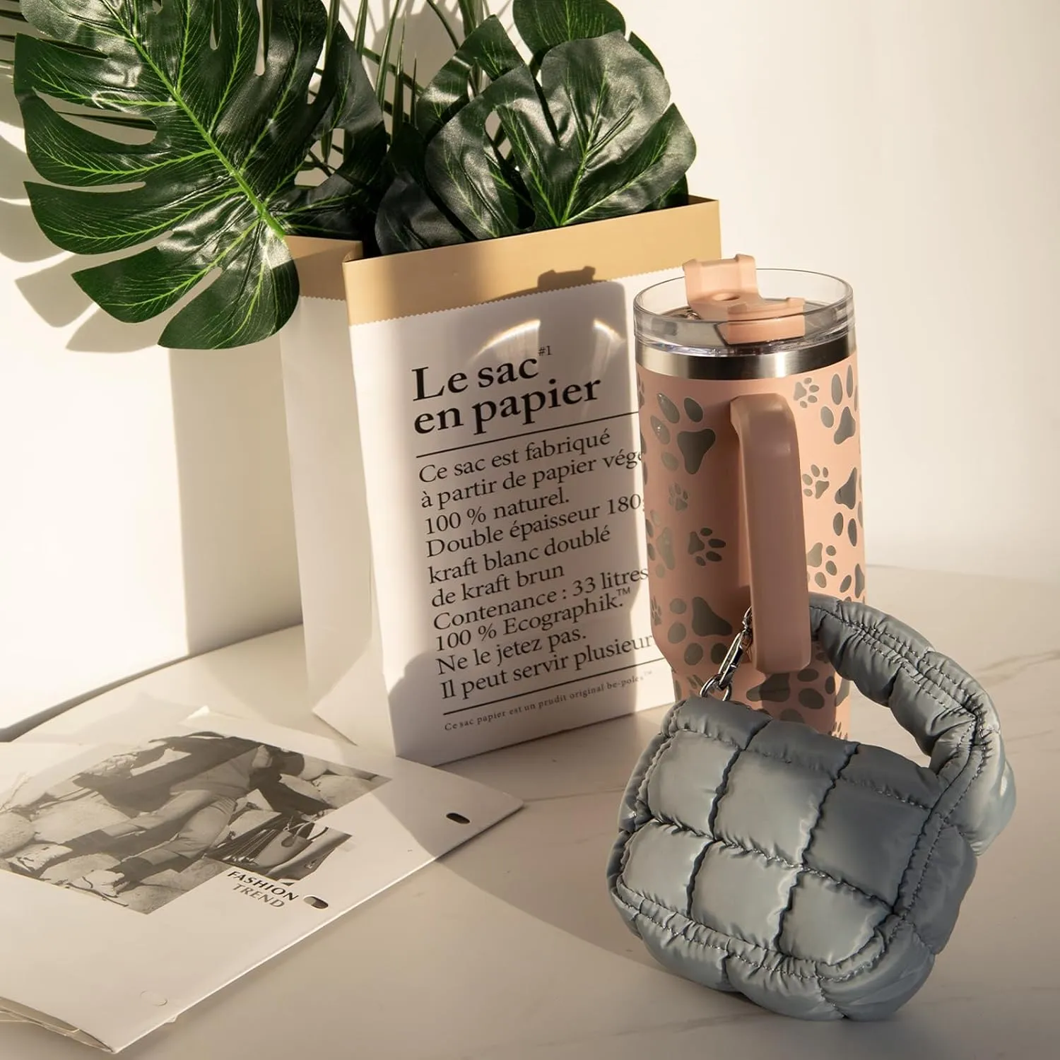 Mini Quilted Wristlet Bag for Women, Puffer Handbags,Evening Bags,Charm Lipstick Bag,Cute bag Charm for Gift