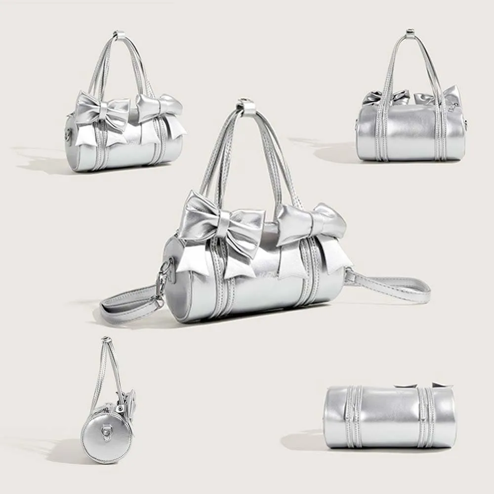Mini small bag, niche bow bag, women's single shoulder armpit bag, versatile crossbody handbag