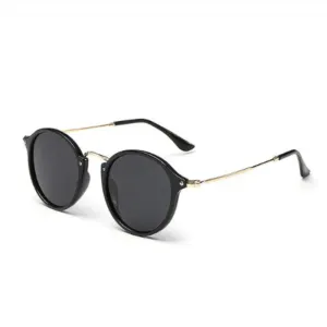 Mink-Retro Round Sunglasses