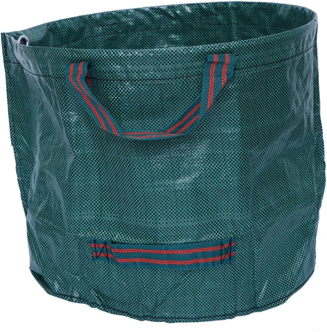 Mipcase 120l Large Capacity Garden Leaf Bag Reusable Compost Bin Outdoor Plant Waste Bin Heavy Duty Yard Waste Bag Storage Container