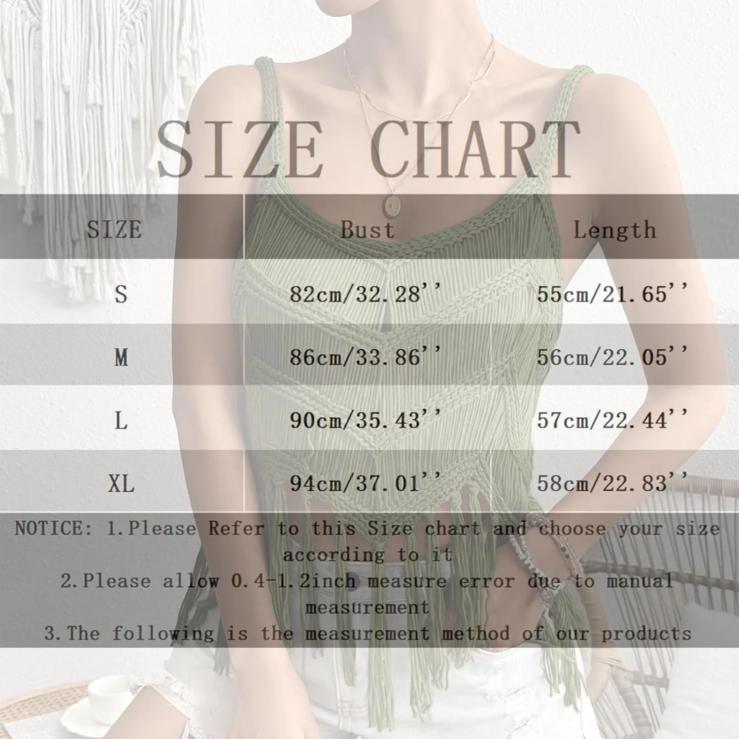 Miyaomn Women's V Neck Crop Tank Tops Sleeveless Western Cowgirl Vest Summer Fringe Tassel Hem Camis Country Concert Outfits