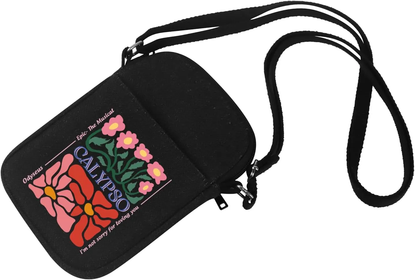 MNIGIU Greek Musical Inspired Gift Greek God Quote Crossbody Bag Greek Mythology Gift