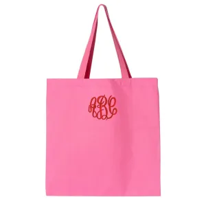 Monogrammed Basic Tote