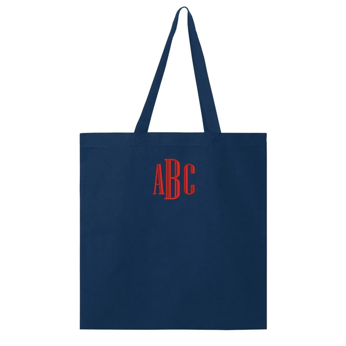 Monogrammed Basic Tote