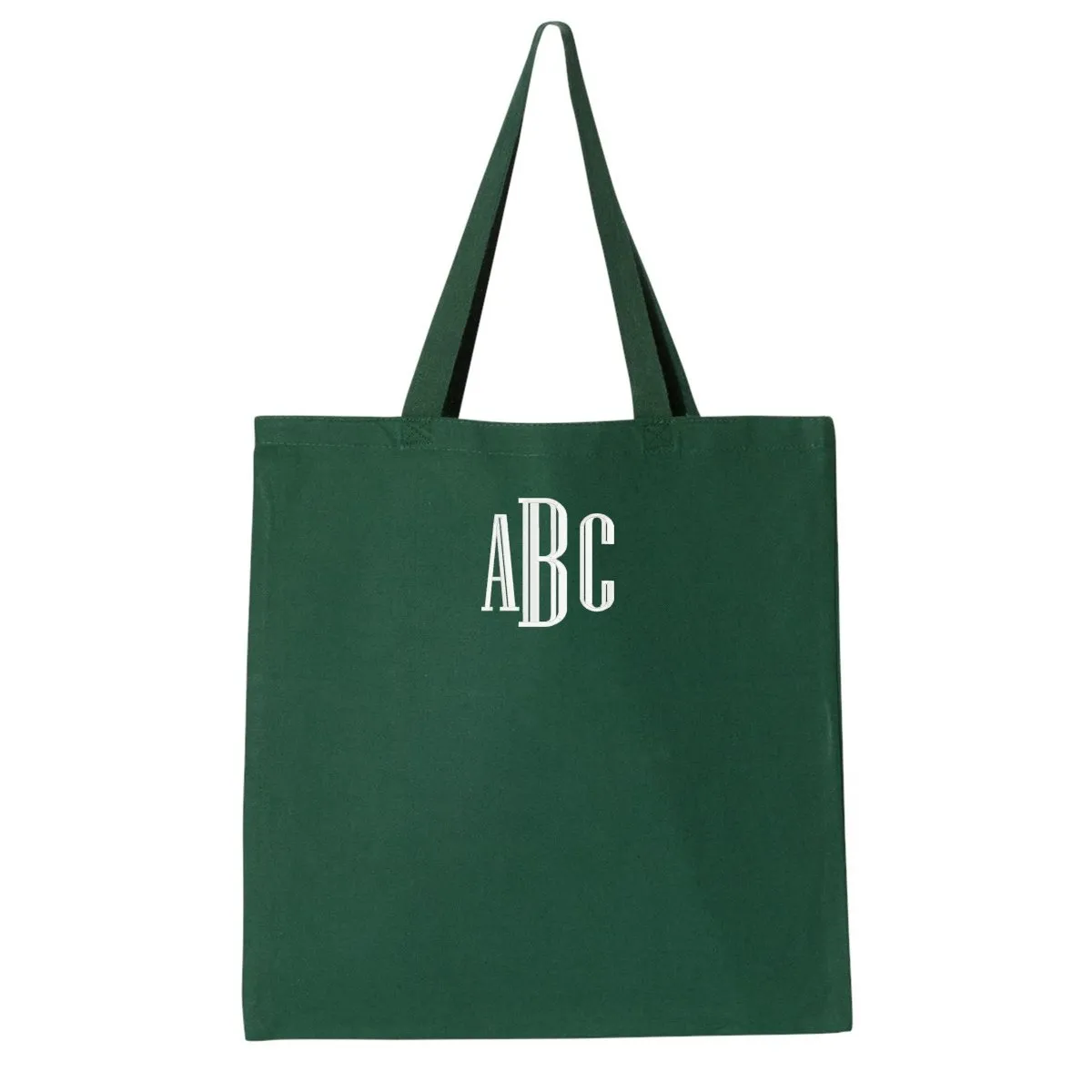 Monogrammed Basic Tote
