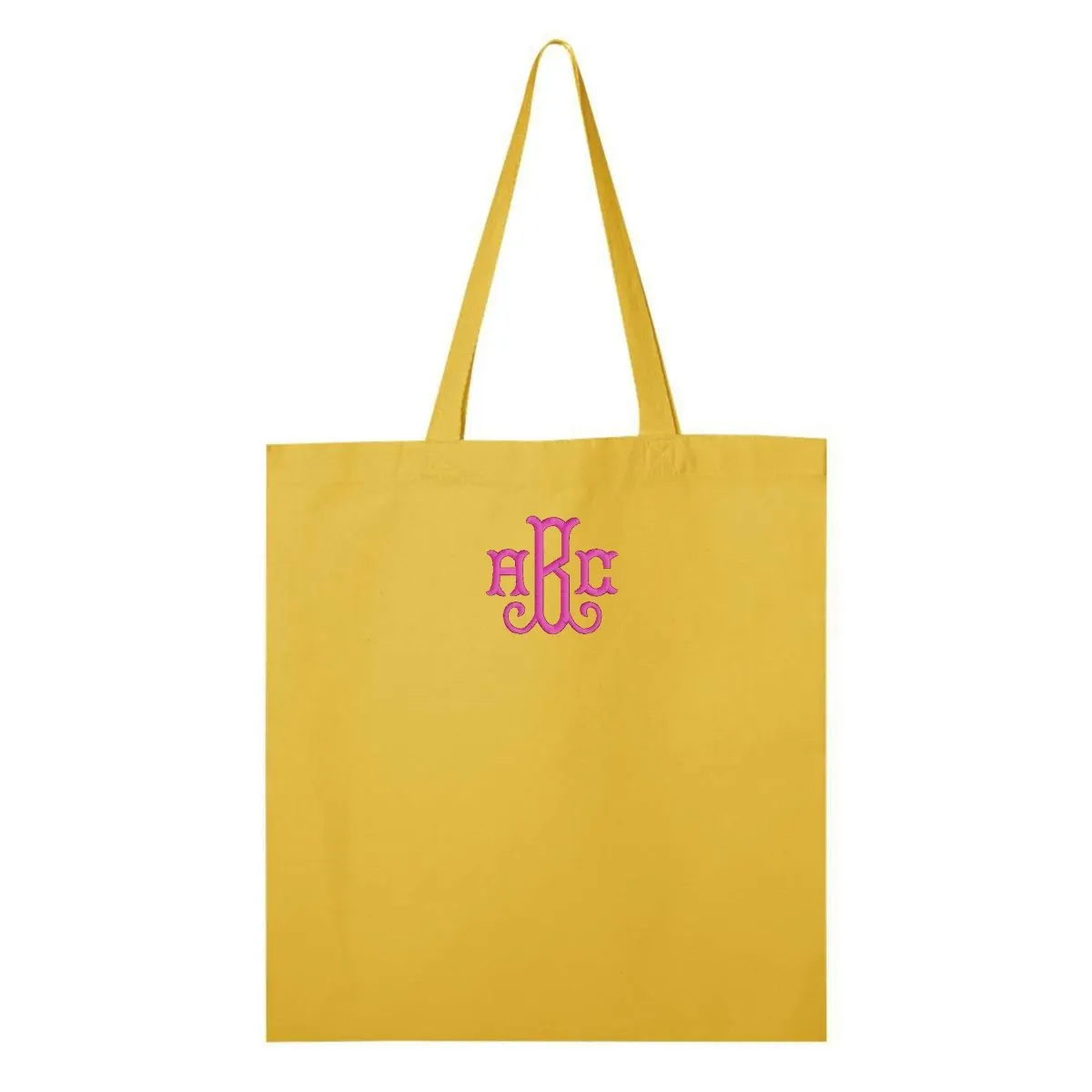 Monogrammed Basic Tote