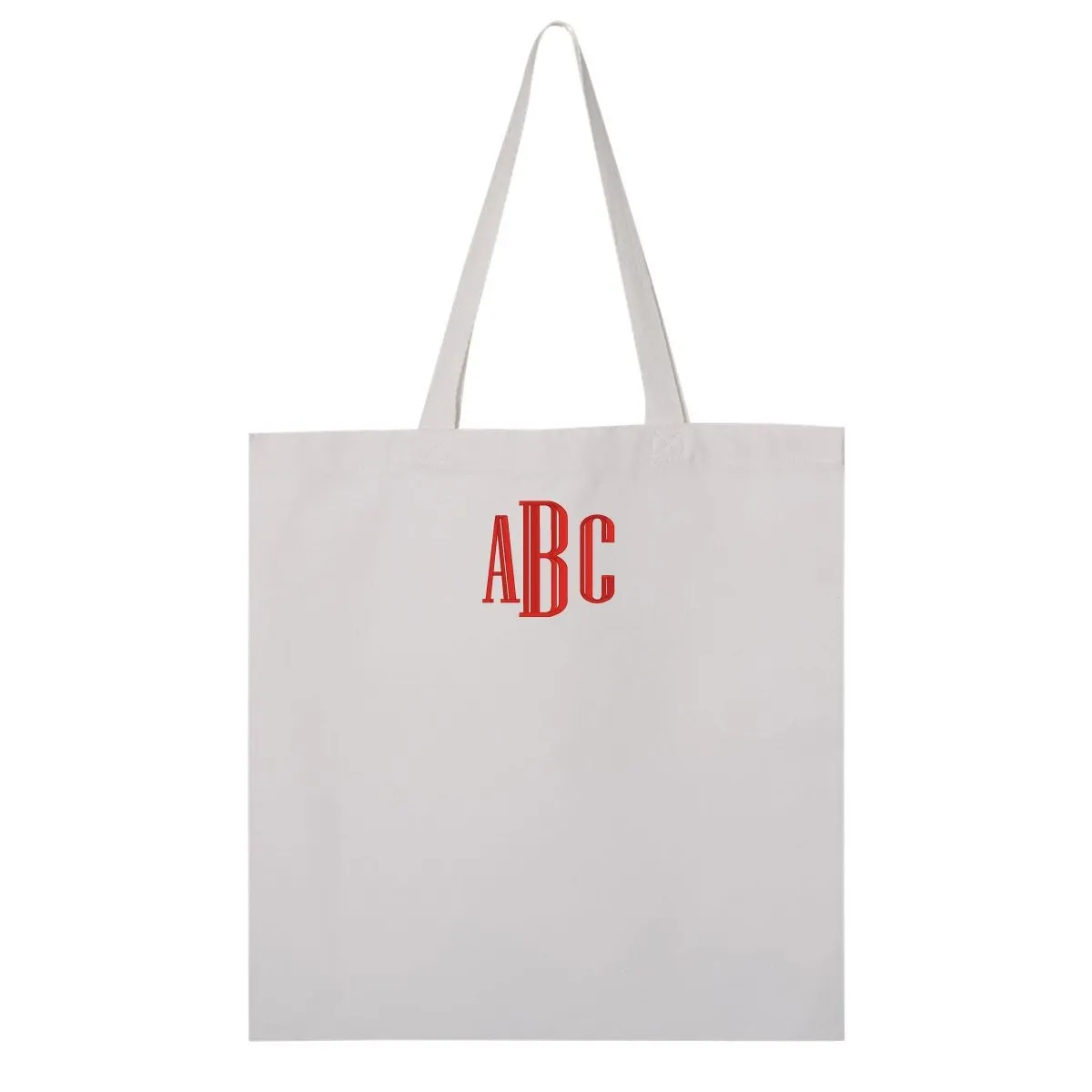 Monogrammed Basic Tote