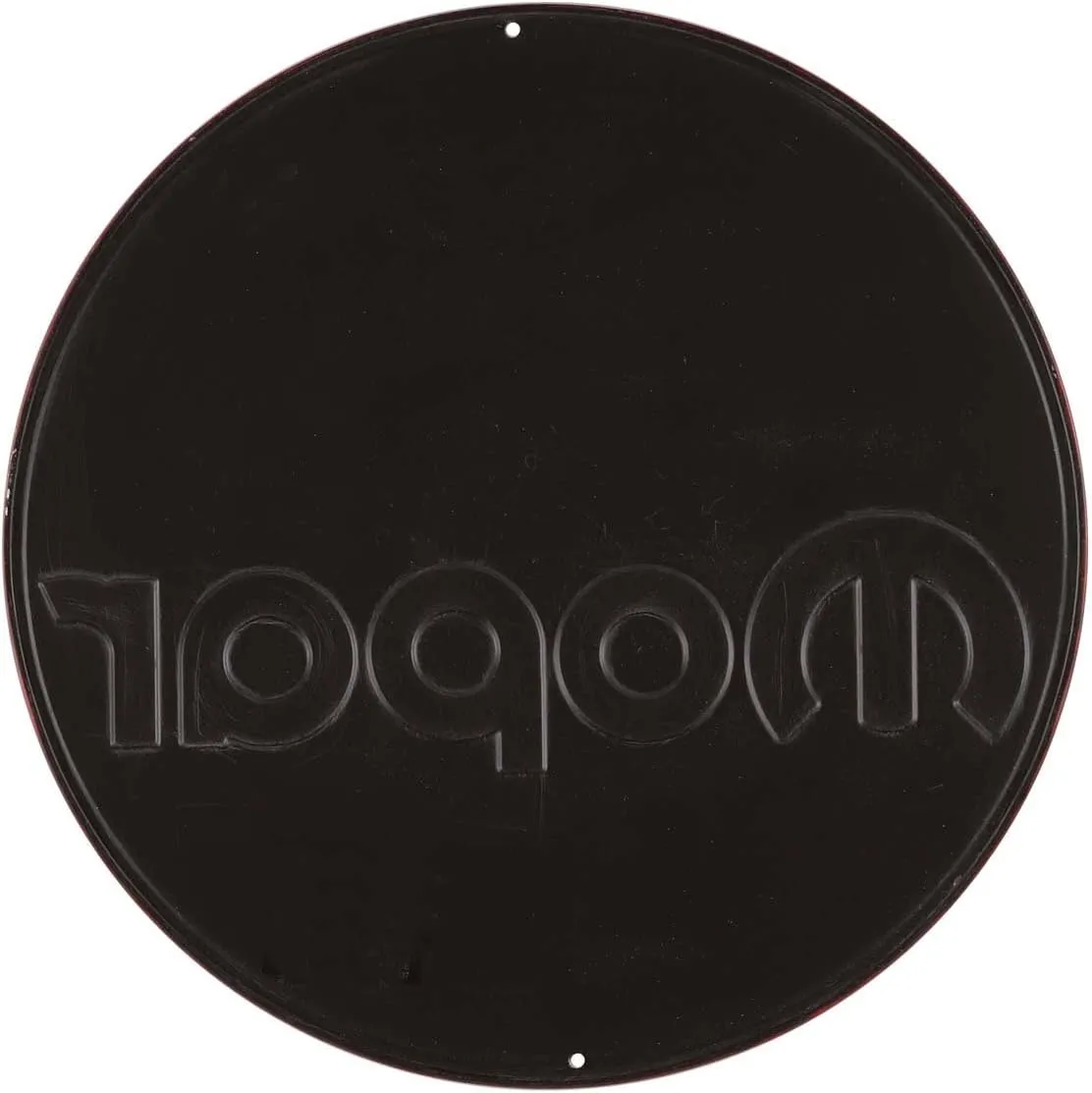 Mopar Powered Since 1937 Round Embossed Metal Sign - Vintage Mopar Sign for Garage or Man Cave