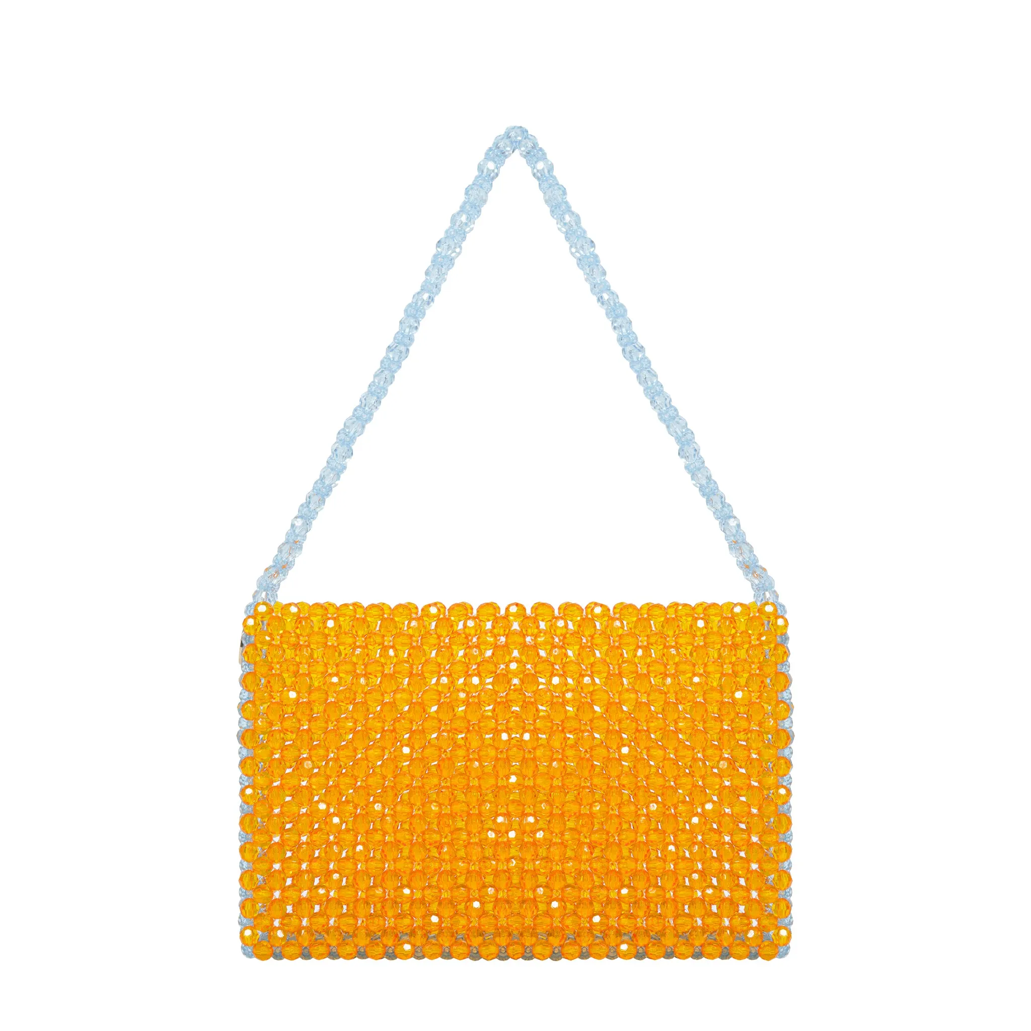Multicolor Handmade Sparkly Beaded Shoulder Bag