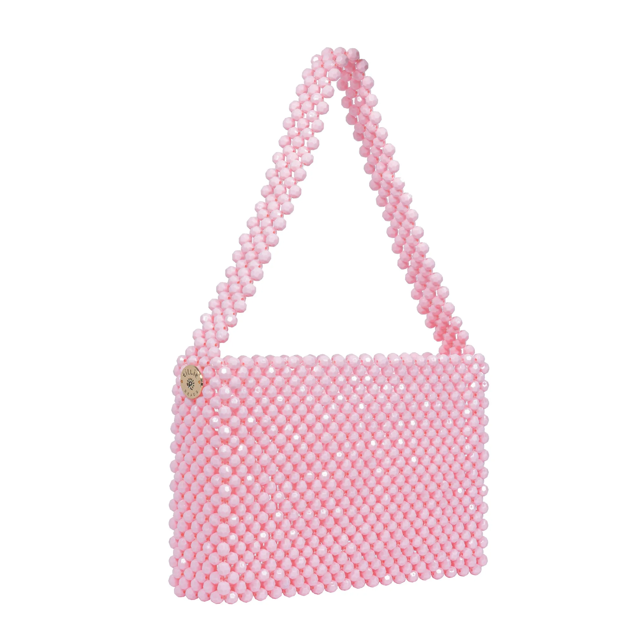 Multicolor Handmade Sparkly Beaded Shoulder Bag