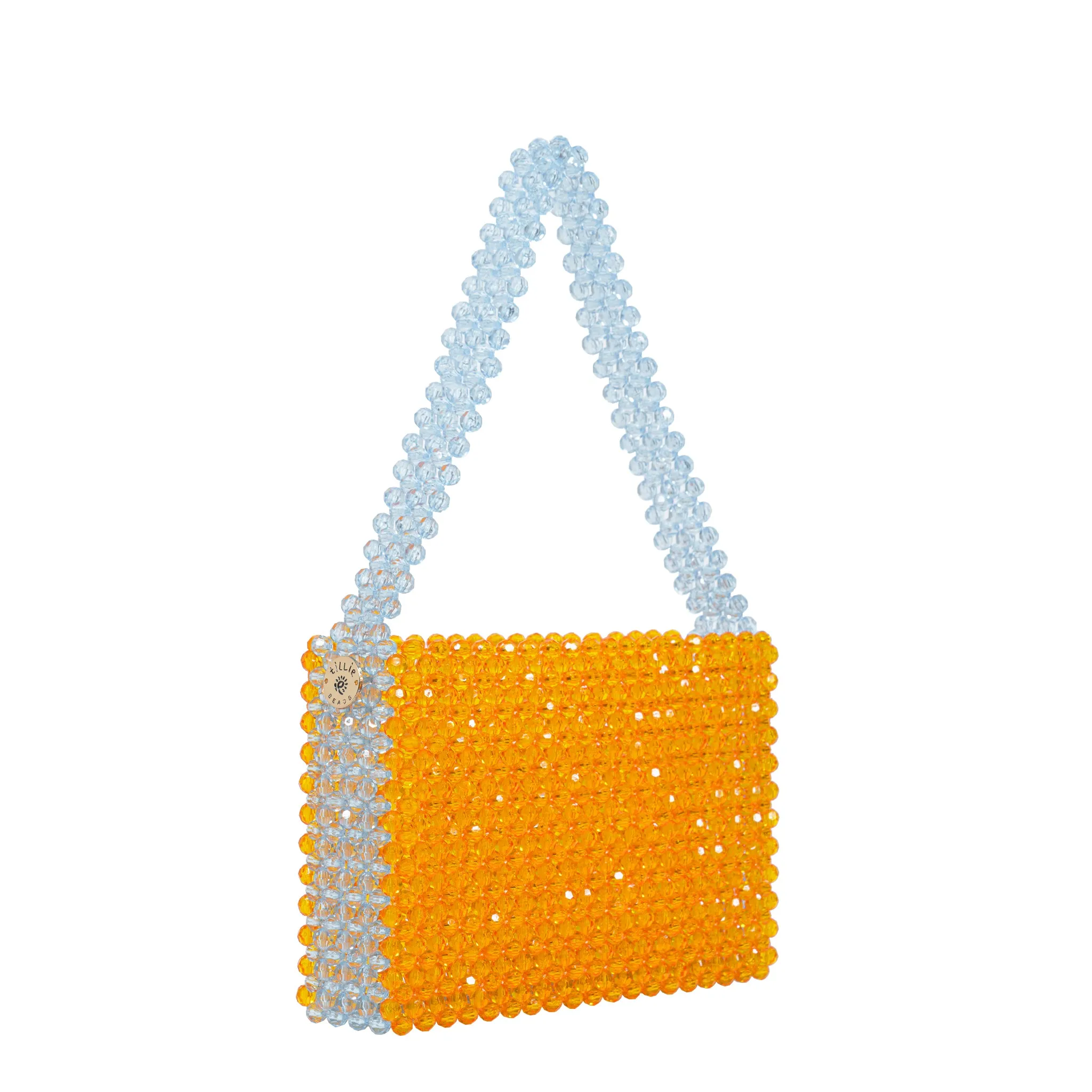 Multicolor Handmade Sparkly Beaded Shoulder Bag