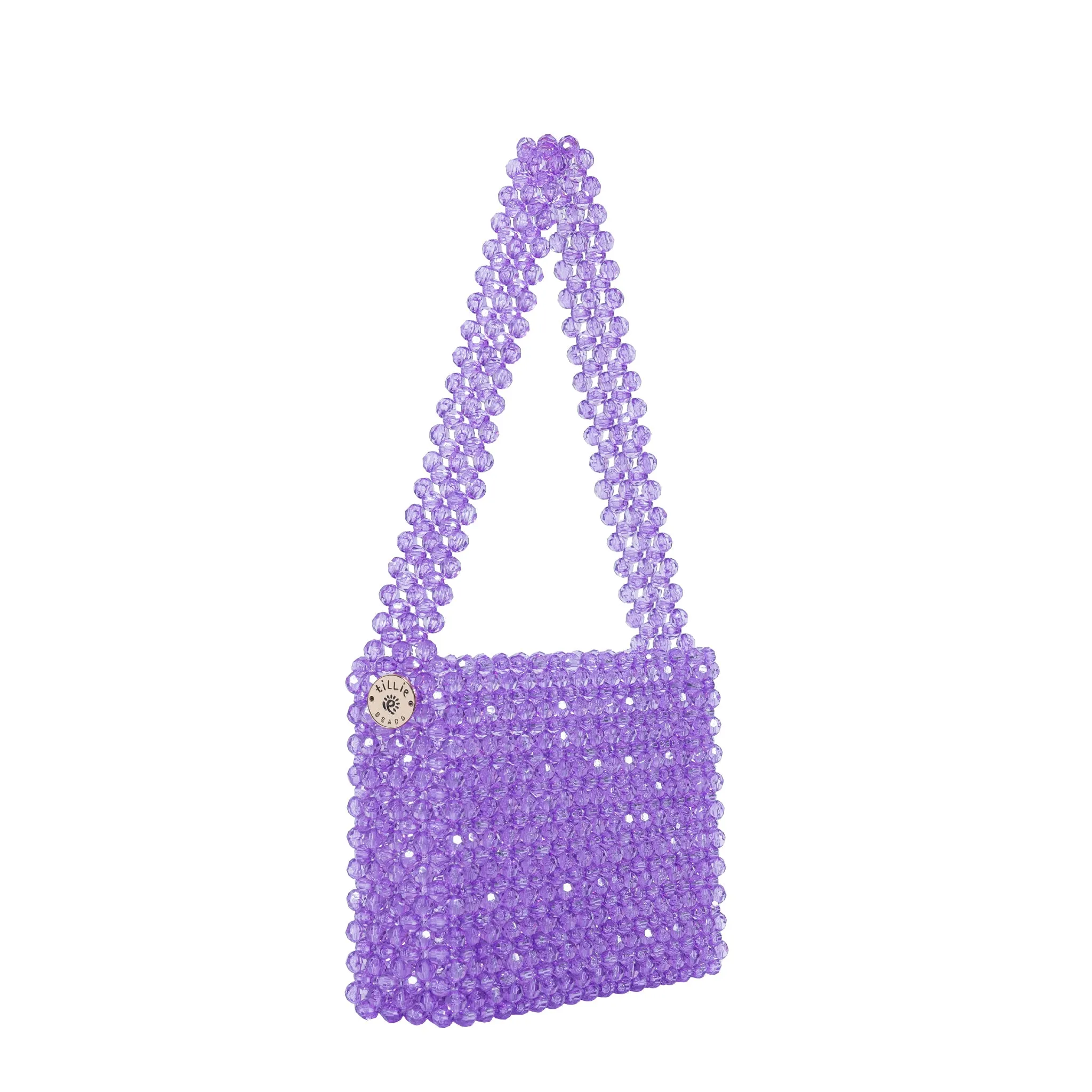 Multicolor Handmade Sparkly Beaded Shoulder Bag