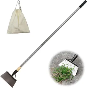 Multifunctional Cleaning Shovel Long Handle Steel Flat Shovel for Landscaping, Farm Weeding Tool, Ice Scraper for Outdoor Camping Weeding Planting (1 Pack)