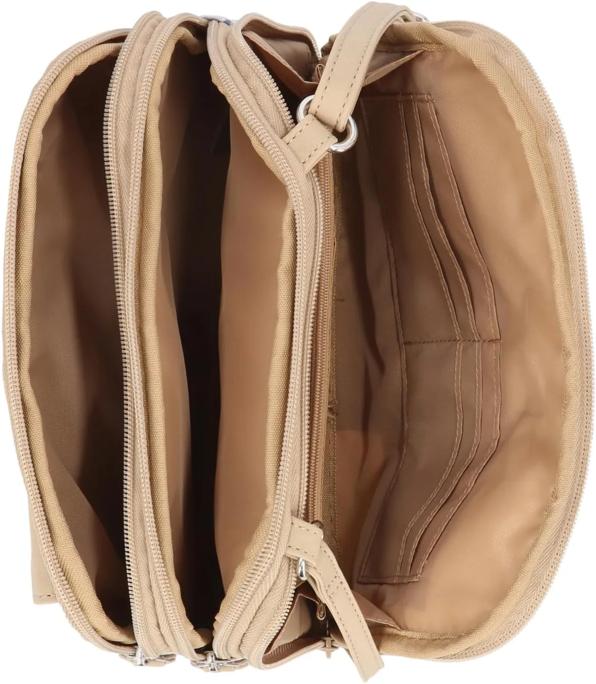 MultiSac Zippy Triple Compartment Crossbody Bag