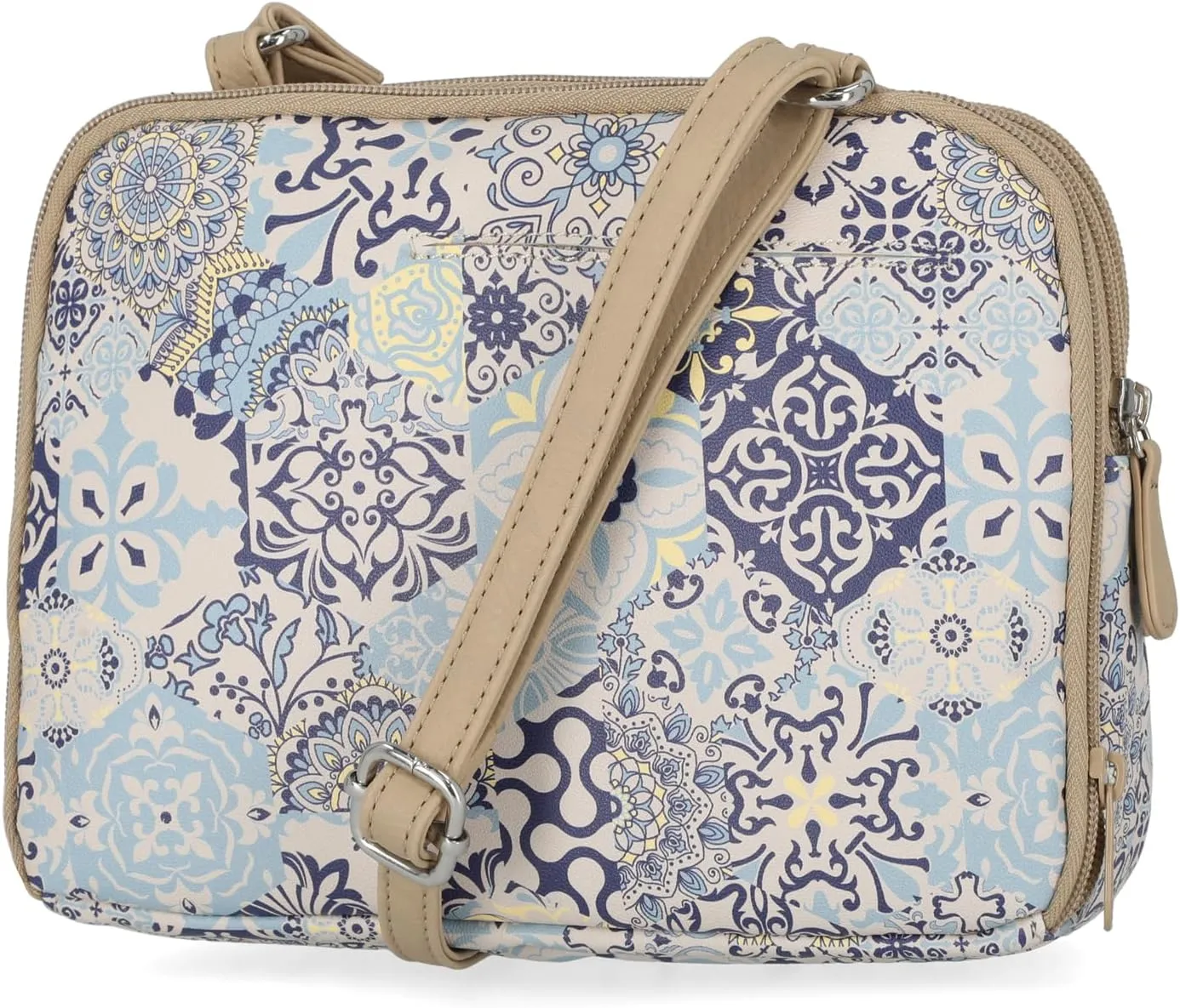 MultiSac Zippy Triple Compartment Crossbody Bag