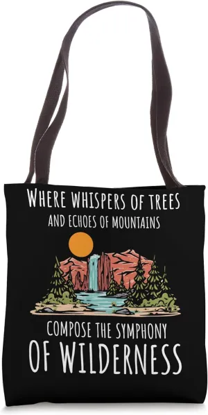 National Park - Compose The Symphony Of Wilderness Tote Bag
