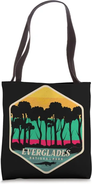 National Park Everglades Wetlands Florida Alligator Tote Bag