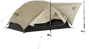 Naturehike Mongar UL 1/2Person Backpacking Tent,15D Nylon Waterproof Ultralight 1-2 Person Tent with Footprint
