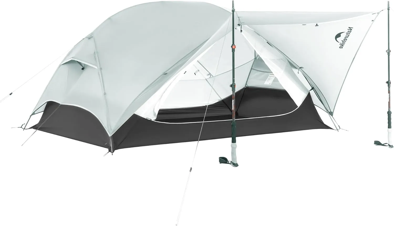 Naturehike Mongar UL 1/2Person Backpacking Tent,15D Nylon Waterproof Ultralight 1-2 Person Tent with Footprint