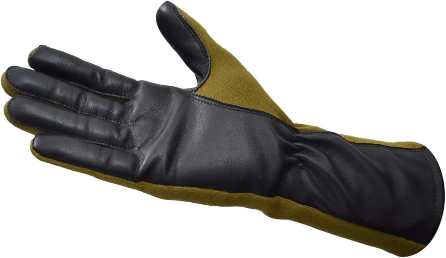 Nomex Flight Gloves, Leather Work Gloves for Men, Soft Durable Sheep Skin Leather Driving, Flying, Gardening Hunting Gloves