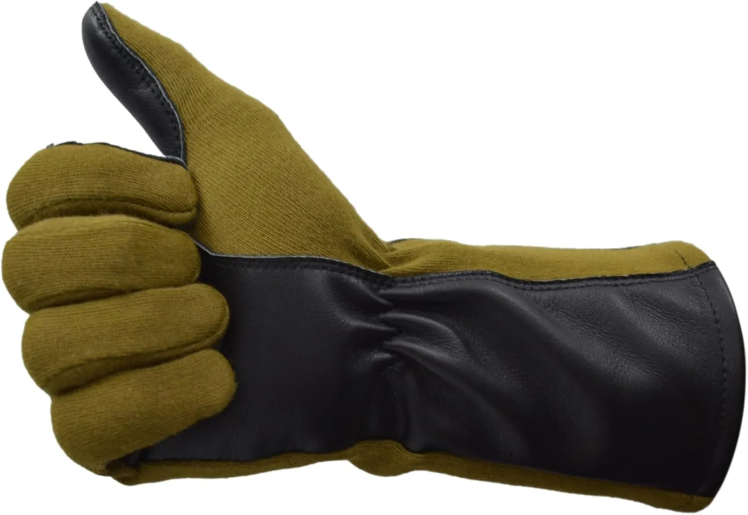 Nomex Flight Gloves, Leather Work Gloves for Men, Soft Durable Sheep Skin Leather Driving, Flying, Gardening Hunting Gloves