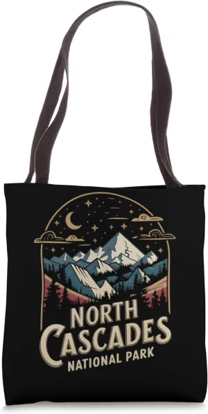NORTH CASCADES National Park Hiking Tote Bag