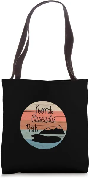 North Cascades National Park Washington travel souvenir Tote Bag