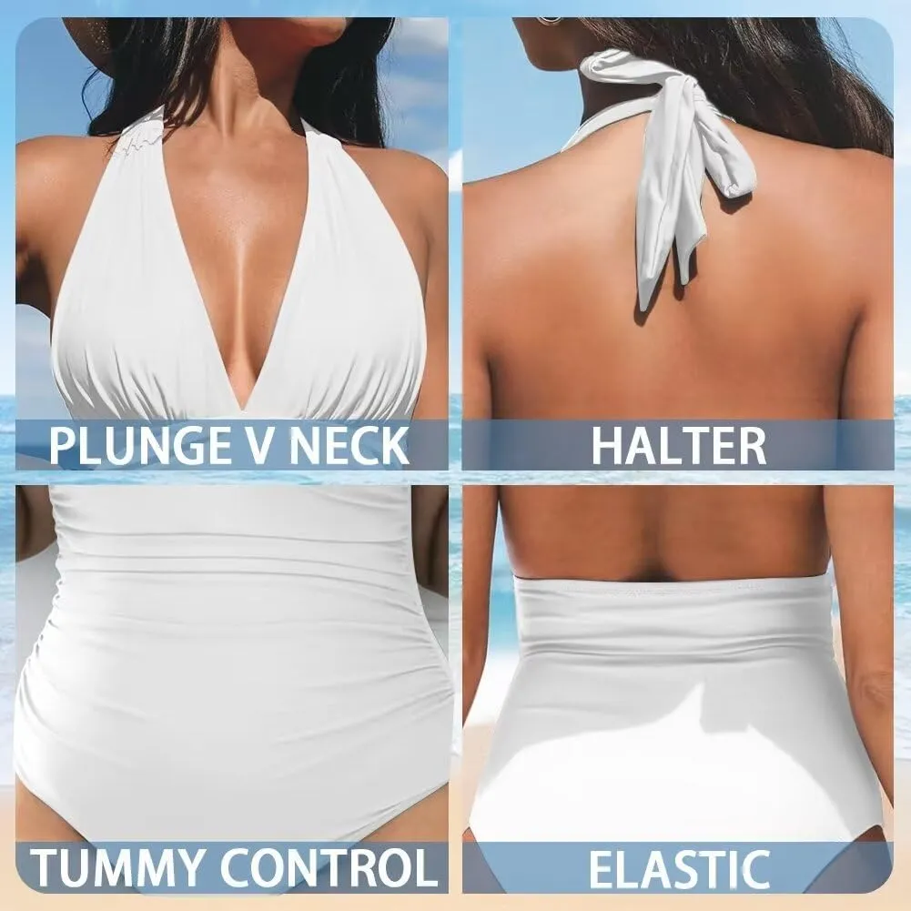 One Piece Bathing Suit for Women Custom Tummy Control Bathing Suits Trendy Summer Beach Wear