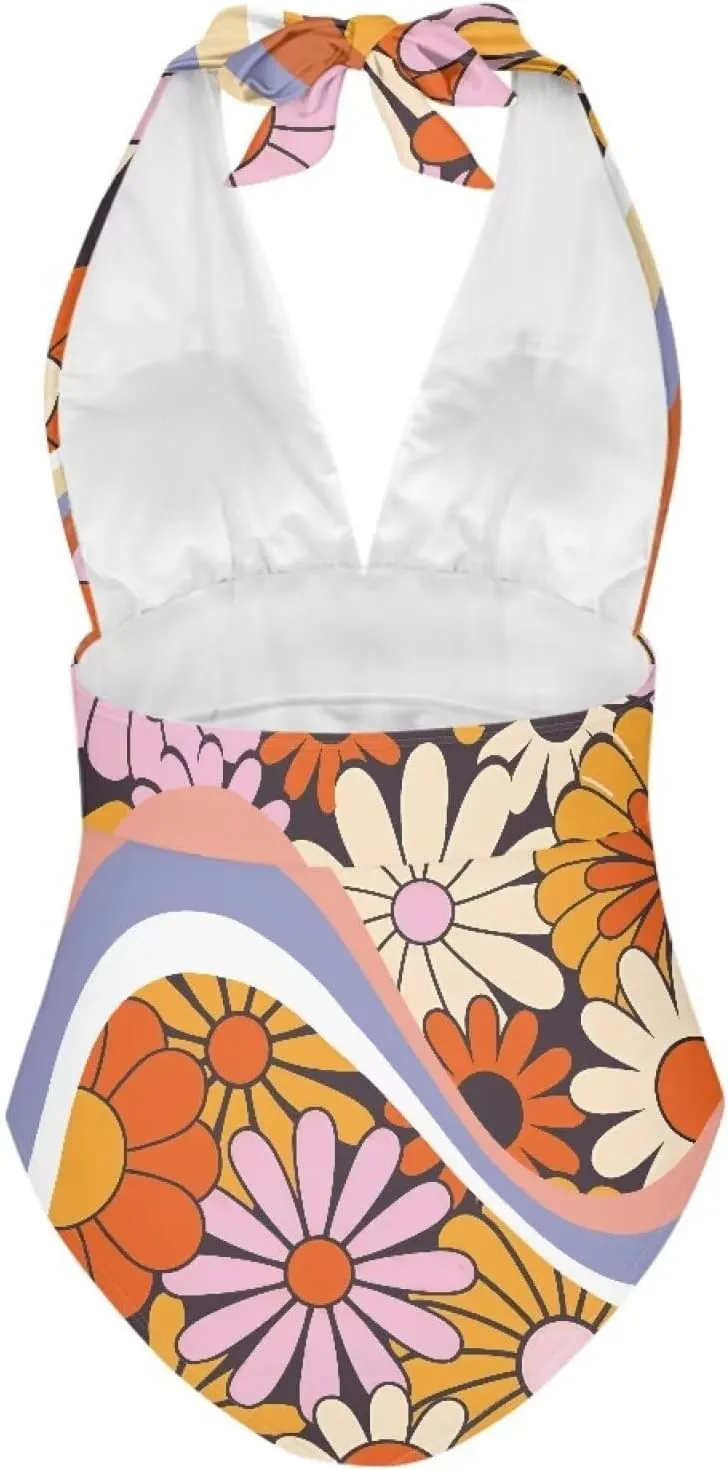 One Piece Bathing Suit for Women Custom Tummy Control Bathing Suits Trendy Summer Beach Wear