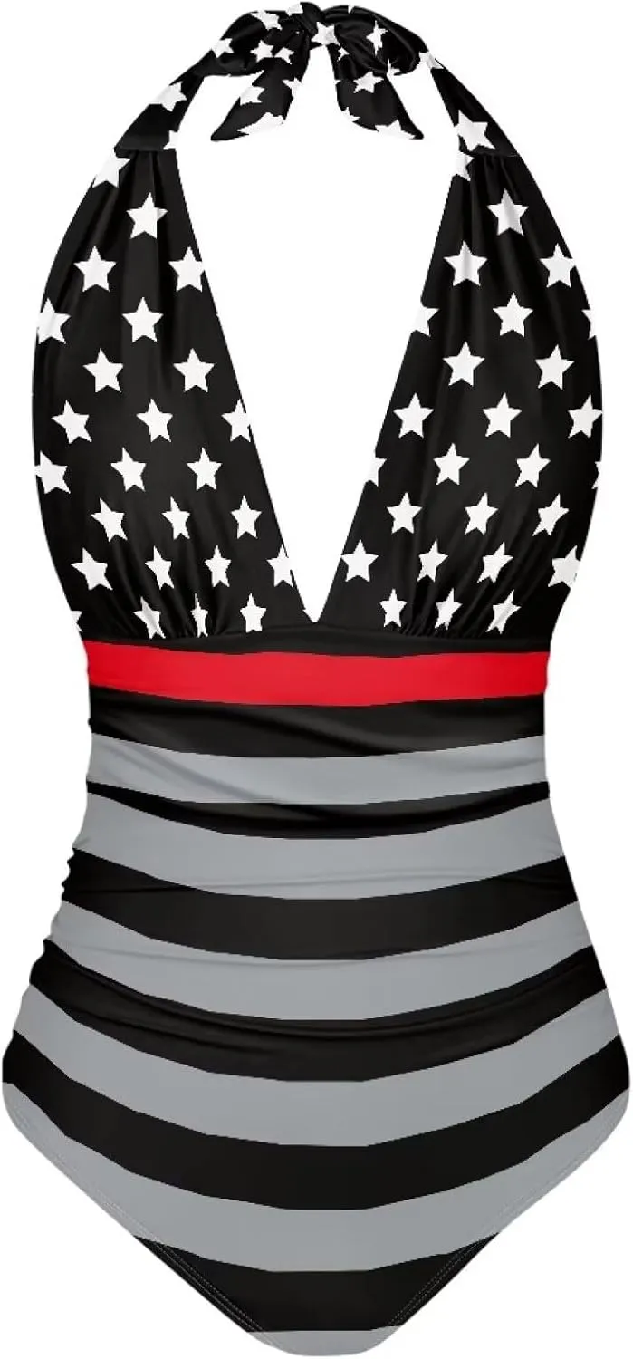 One Piece Bathing Suit for Women Custom Tummy Control Bathing Suits Trendy Summer Beach Wear