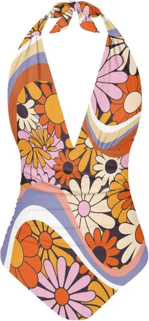 One Piece Bathing Suit for Women Custom Tummy Control Bathing Suits Trendy Summer Beach Wear