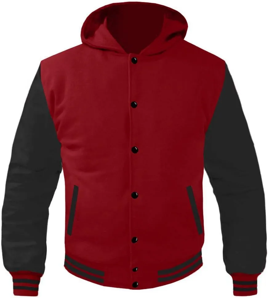 Original American Varsity Letterman College Baseball Leather & Wool Jackets #BS_BSTR_BB