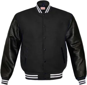 Original American Varsity Letterman College Baseball Leather & Wool Jackets #BSL_WSTR_BB