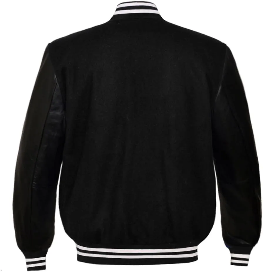 Original American Varsity Letterman College Baseball Leather & Wool Jackets #BSL_WSTR_BB