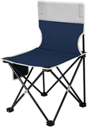 Outdoor Beach Chair Ultralight Camping Chair Portable Folding Chair, Heavy-Duty Support 330 Pounds, with Storage Bag，Blue Beach Chair Camping Backpack (Color : Blue, Size : 33 * 33 * 53CM)