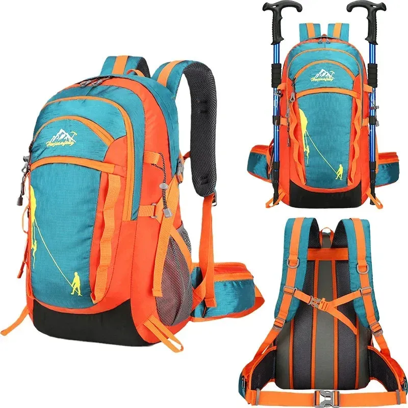 Outdoor Sports Backpack Mountaineering Duffel Bag Camping