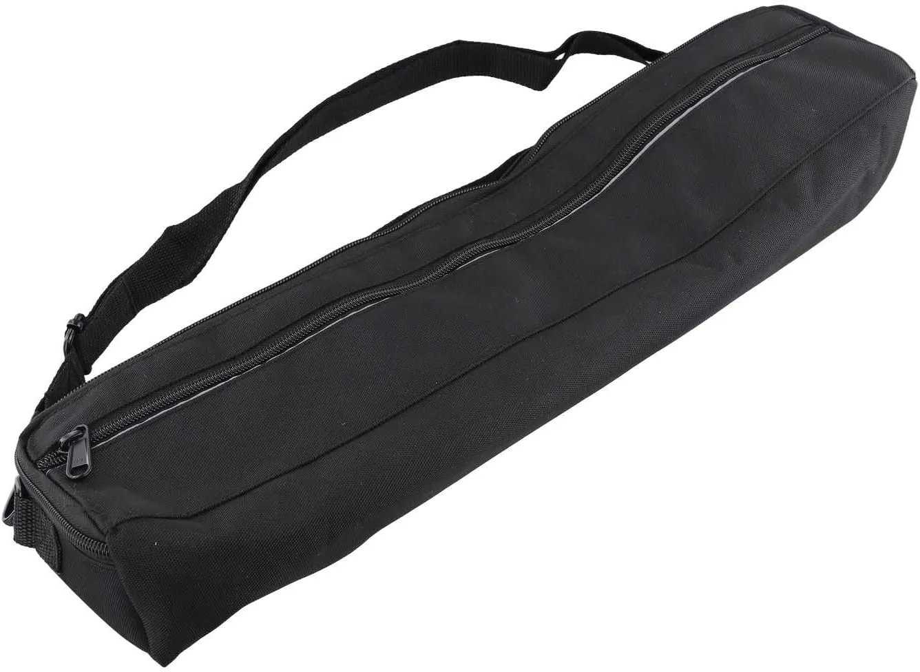 Padded Flute Carrying Case 16 17 Holes Instrument Bag Concert Protective Cover with Adjustable Strap Black(17 Holes)