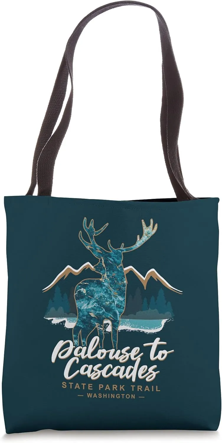 Palouse to Cascades State Park Trail Washington Souvenir Tote Bag