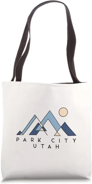 Park City Utah | Park City Utah Abstract | Park City UT Tote Bag