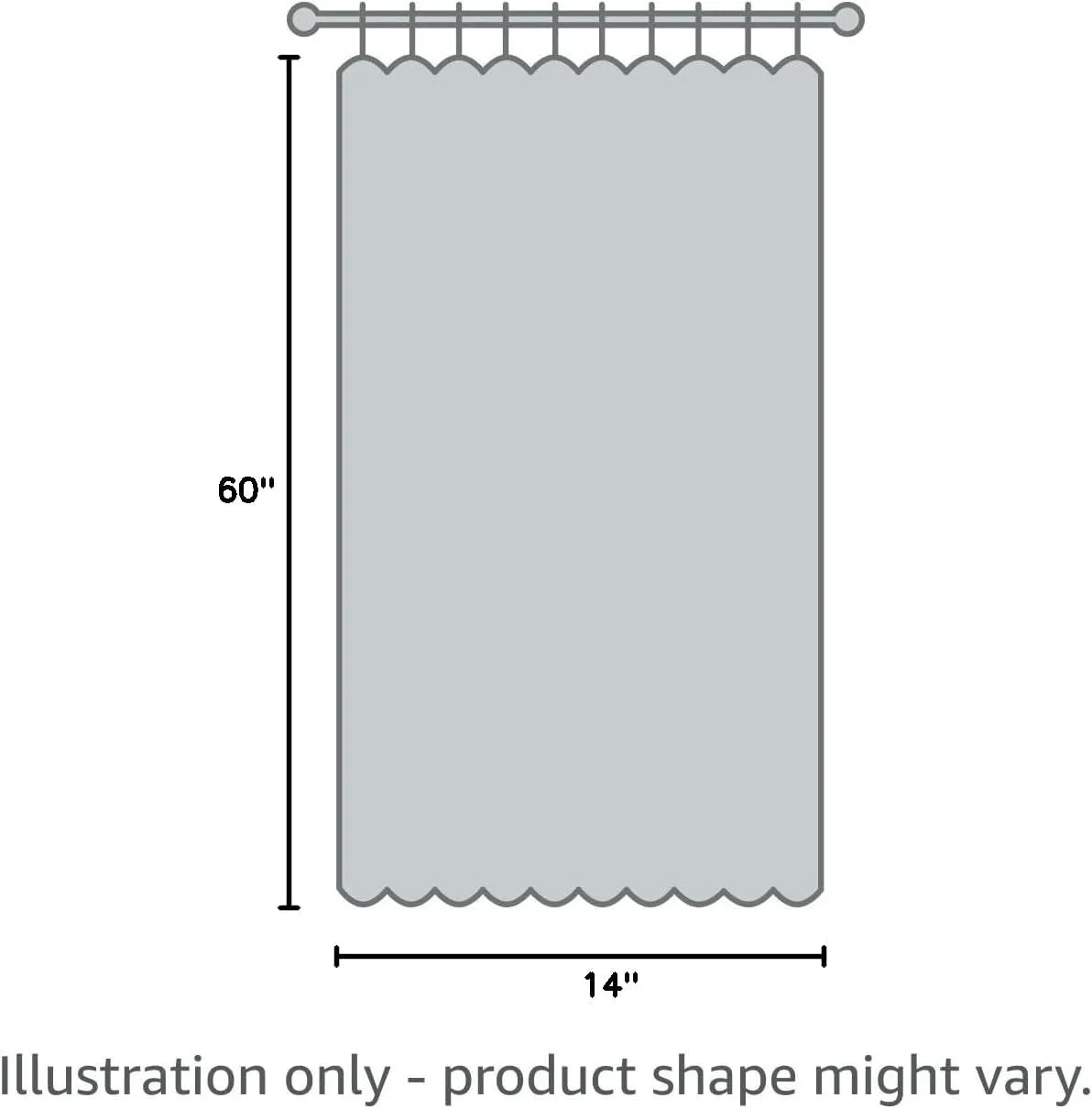 Park Designs Sunflower Check Lined Valance, 60 x 14