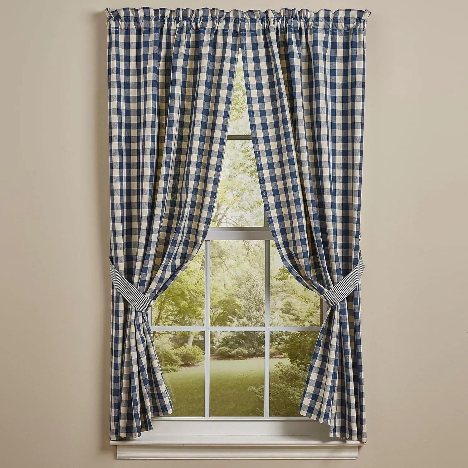 Park Designs York Panel, 72" by 63", Blue