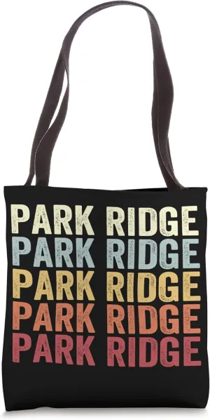 Park Ridge Illinois Park Ridge IL Retro Vintage Text Tote Bag