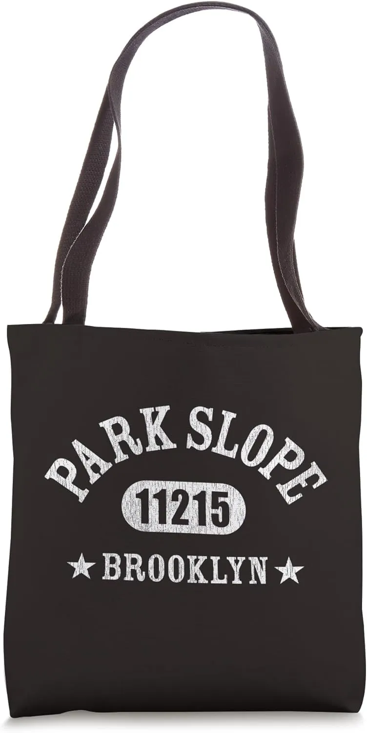 PARK SLOPE Brooklyn NY 11215 Athletic Design With Details Tote Bag