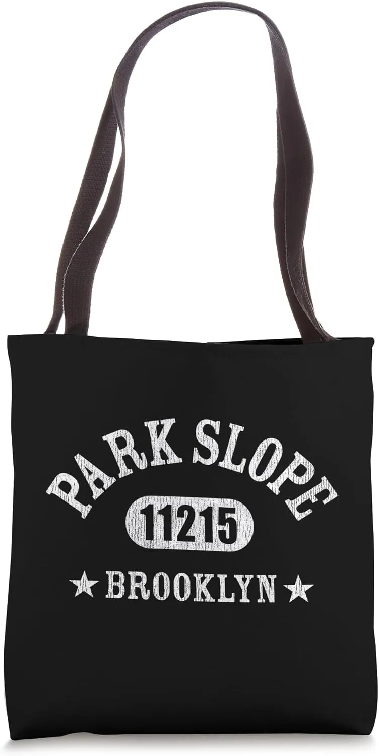 PARK SLOPE Brooklyn NY 11215 Athletic Design With Details Tote Bag