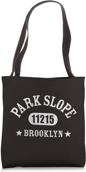 PARK SLOPE Brooklyn NY 11215 Athletic Design With Details Tote Bag