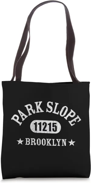 PARK SLOPE Brooklyn NY 11215 Athletic Design With Details Tote Bag
