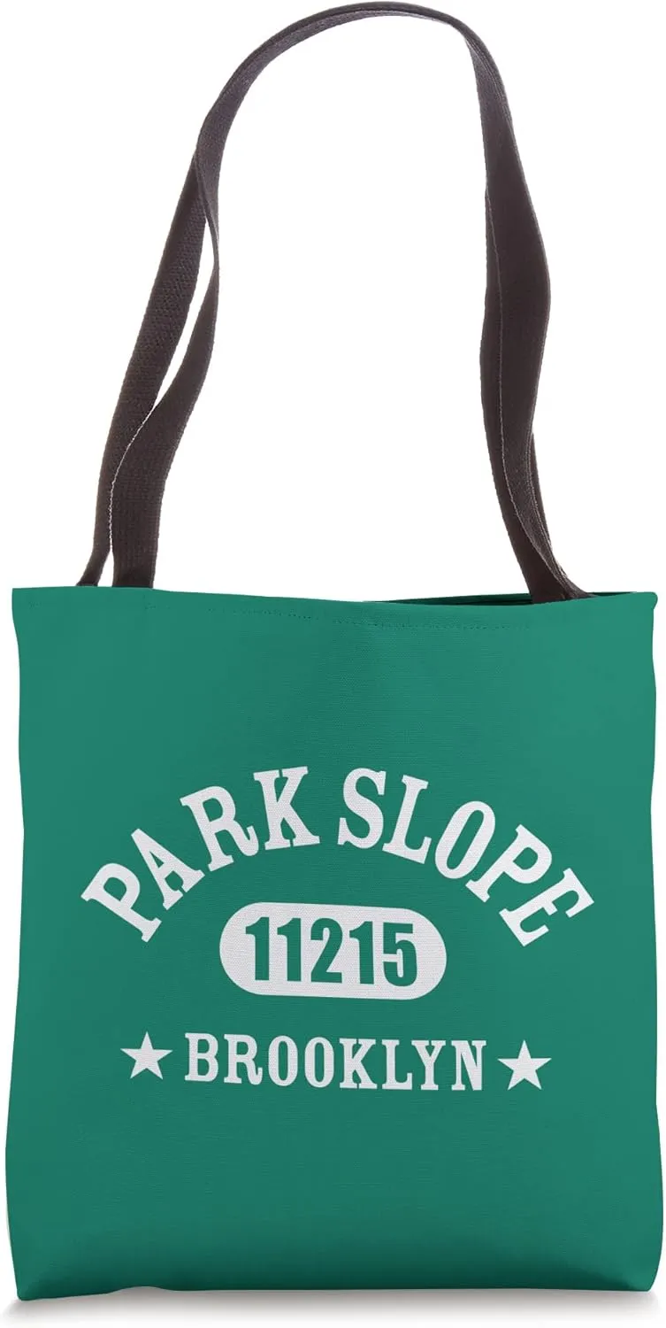 PARK SLOPE Brooklyn NY 11215 Classic Athletic Design Tote Bag