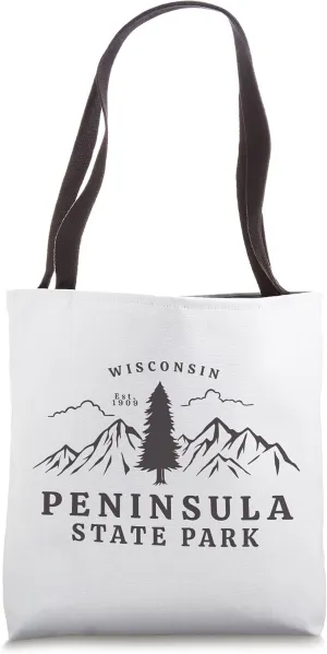 Peninsula State Park Tote Bag
